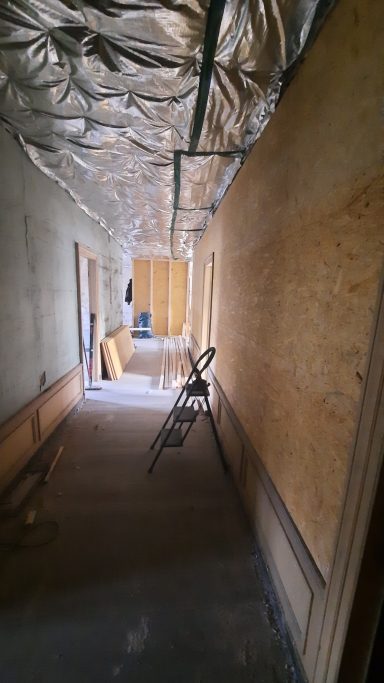 Isolation und Ausbau 2.OG Chateau